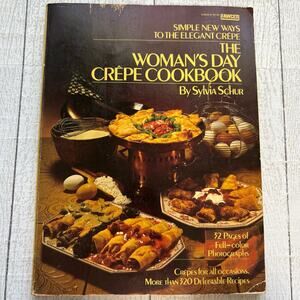 1976 Women’s Day Crepe Cookbook Sylvia Schur